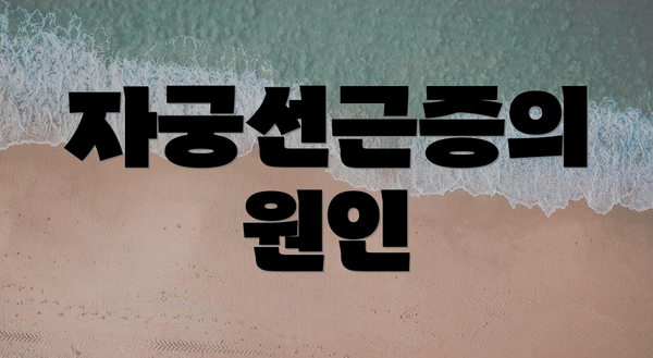 자궁선근증의 원인