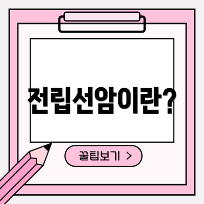 전립선암이란?