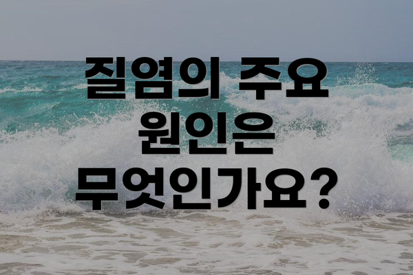 질염의 주요 원인은 무엇인가요?