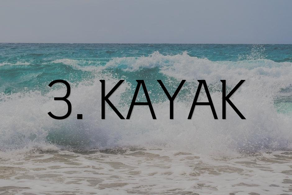 3. KAYAK