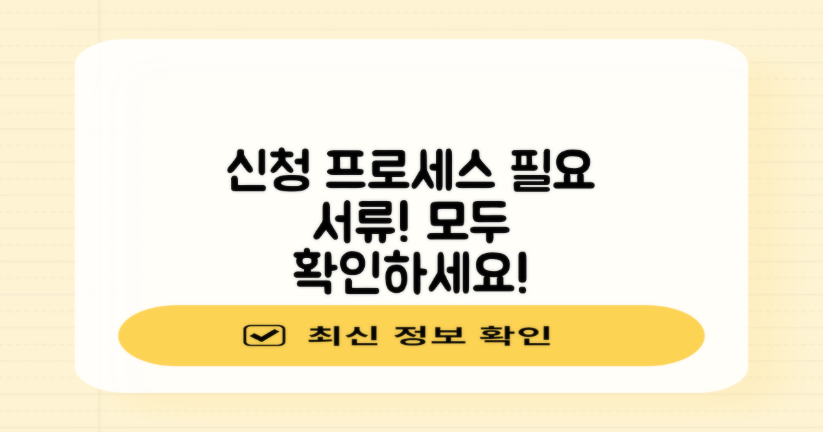 신청 과정 및 필요 서류