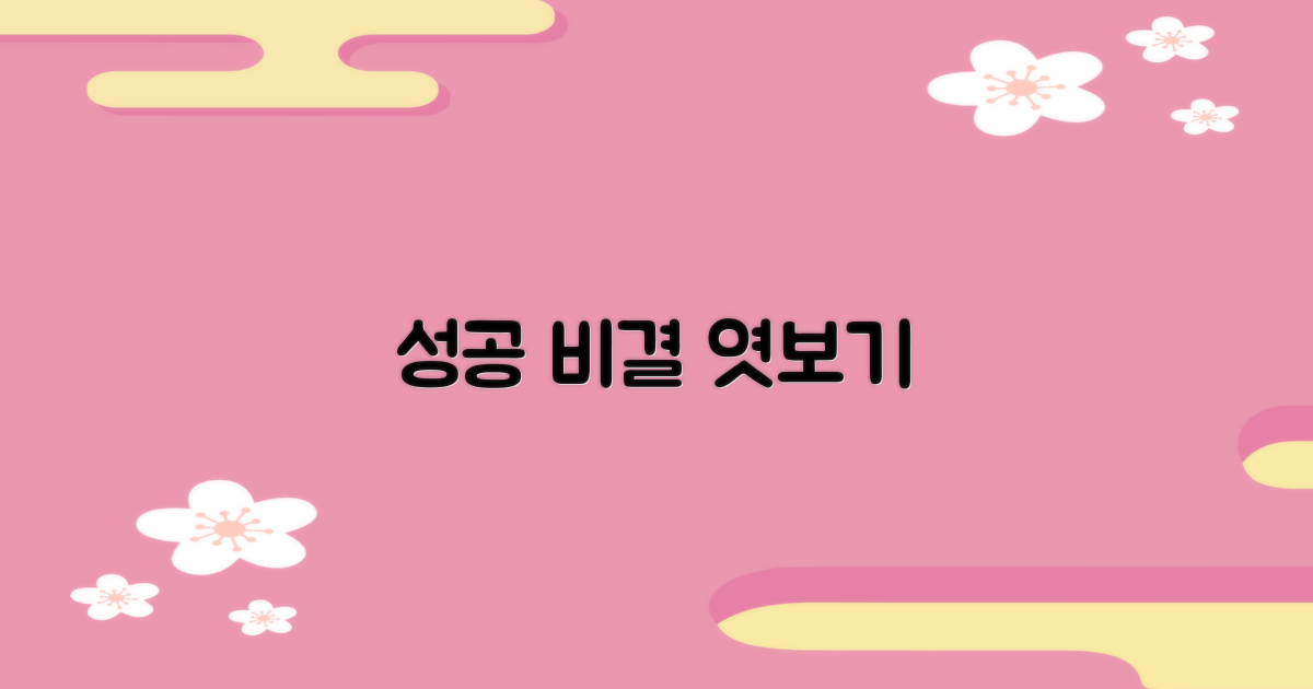 성공 사례: 엿보기