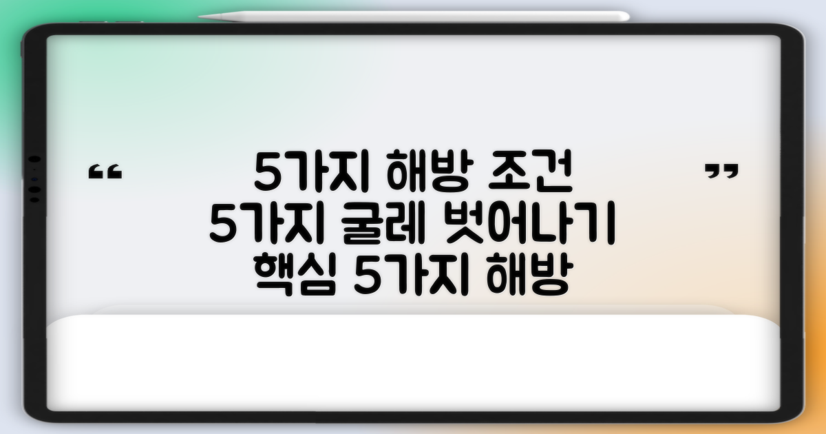 5가지 해방 조건